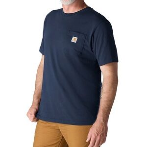 Carhartt Men's Navy Short Sleeve Tee